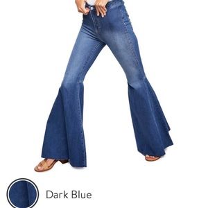 Free People Float on Flare- Dark Blue Size 25